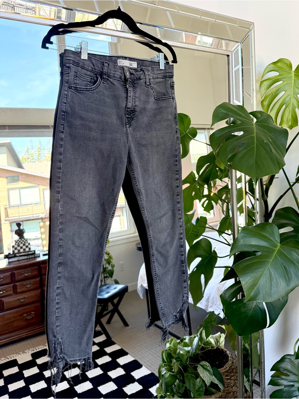 Topshop | Jaimie Raw Hem Jeans